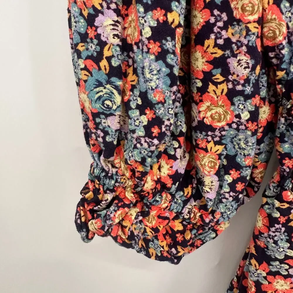 FREE PEOPLE Show Me Love Romper in Floral Combo // S